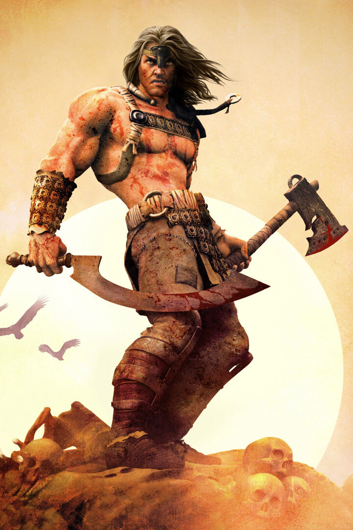 Conan the Barbarian Art Wall Indoor Room Outdoor Poster - POSTER