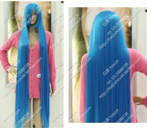 150cm About 60 inch Wig/ Blue Wig /Sexy Wig/Long Straight