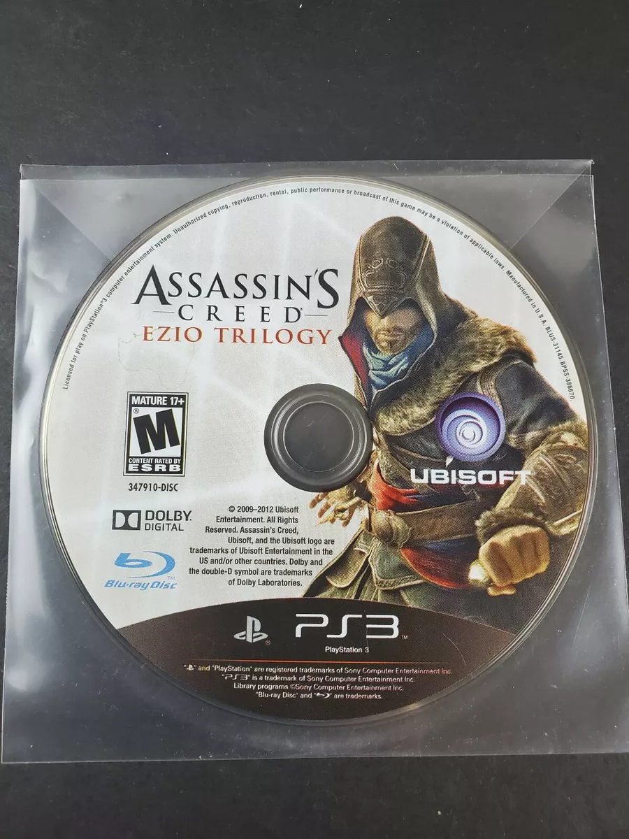  Assassin's Creed: Ezio Trilogy - Playstation 3