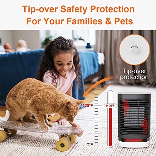 Fit Choice 950W Oscillating Space Heater for Indoor Use, Fast Heating  Within 2s | eBay