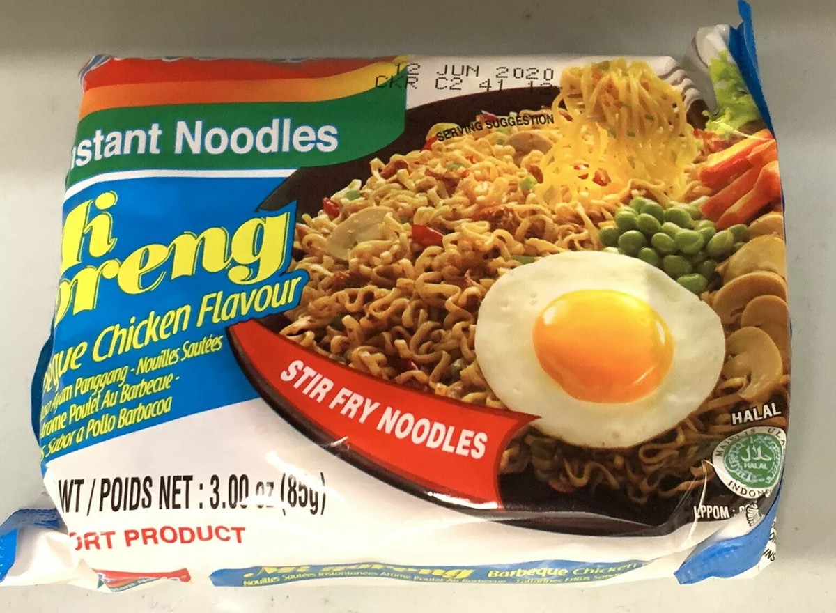 10 Pack x 2.82oz] INDOMIE Mi Goreng Instant Stir Fried
