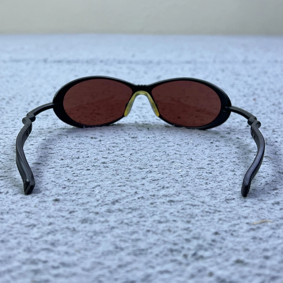 VTG Adidas by Masters Sunglasses A234 6068 Black Frames Red Lens Wrap Austria - Image 2 of 4