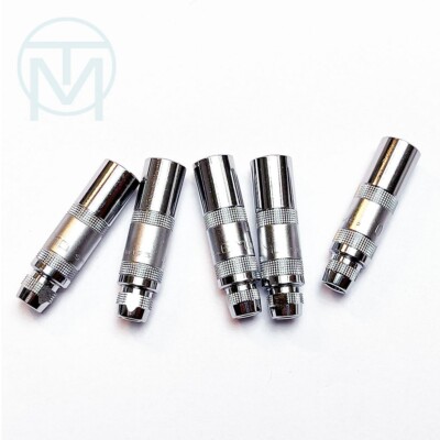 5x LEMO PCA 0S 302 NOS 2-Pole Cable Connectors (Fem.), More Available from NOS!