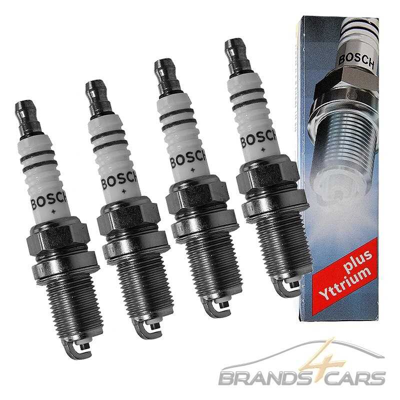 4x BOSCH ZÜNDKERZE FÜR FIAT PUNTO STILO HYUNDAI KIA LANCIA MAZDA 