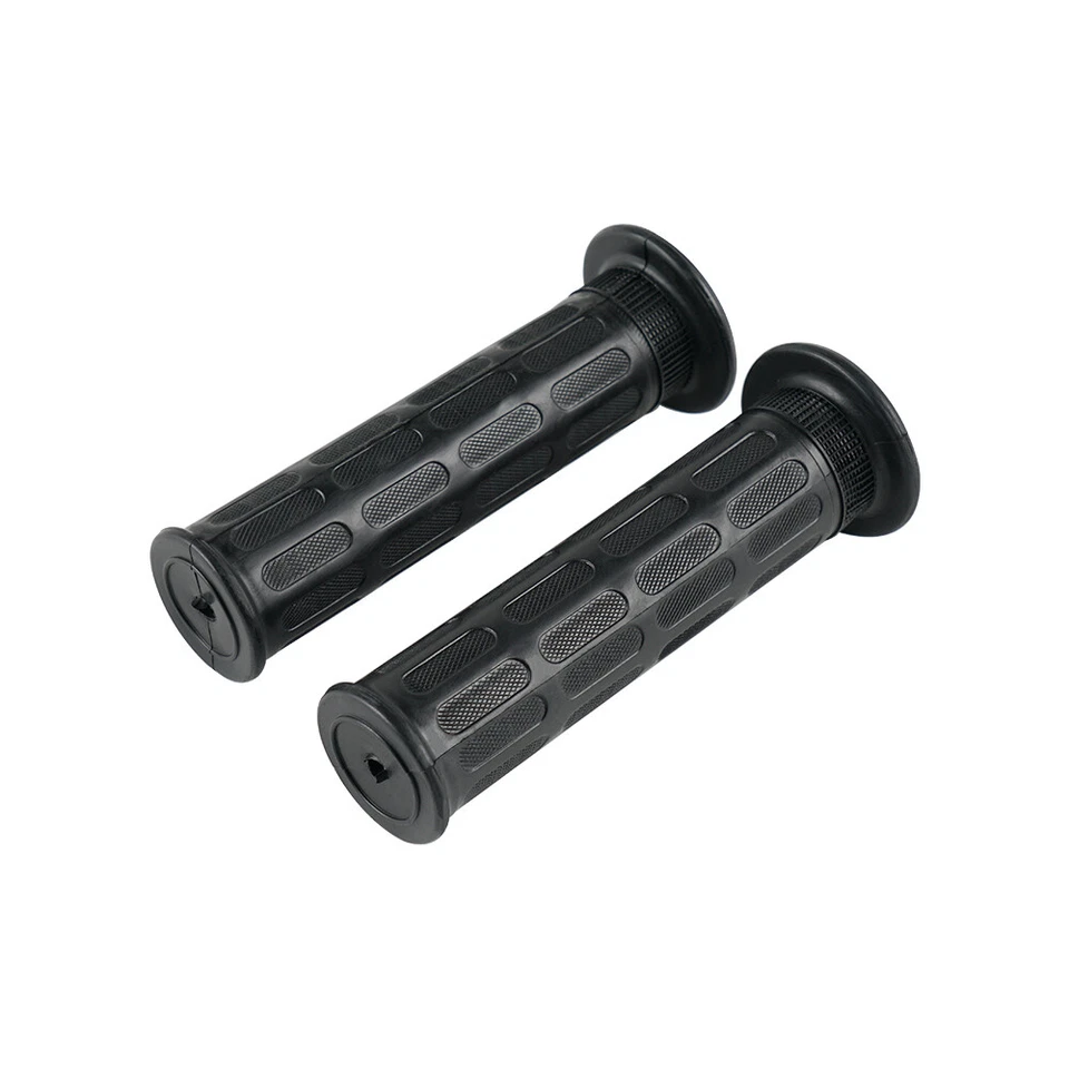 Motorcycle 22mm 7/8" Handlebar Handle Grip For Kawasaki KE100 KLR650 KE175 KE250 - Image 2 of 4