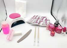 Kit Ricostruzione Unghie Gel Nail Art Semipermanente Gel Color UV Cartina Nails