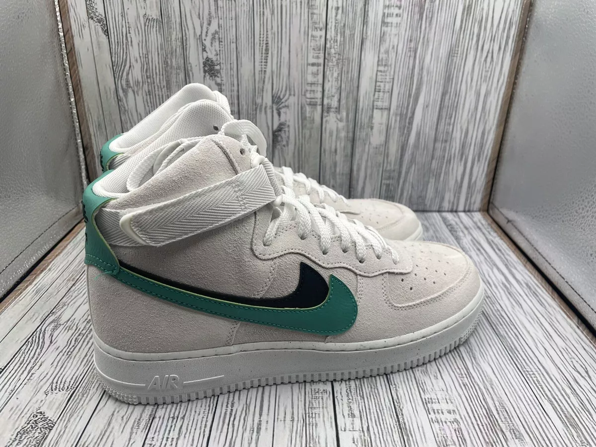 Nike Air Force 1 High SE Summit White/Neptune Green/Black/Sesame Women's  Shoe - Hibbett