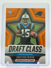 2023 Panini Rookies & Stars Jonathan Mingo Draft Class Orange RC 38/125, #DC-11