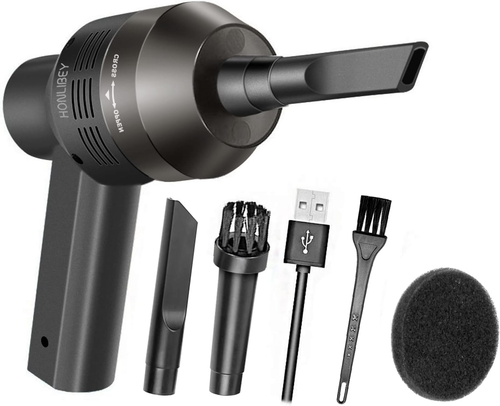 New Cordless Mini Computer Vacuum, Portable Vacuum Cleaner Keyboard Cleaner Kit
