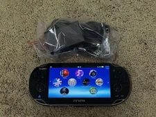 Sony PlayStation PS Vita OLED PCH-1000/1100 Black US Seller - SHIP IN 1-DAY