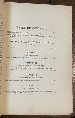 TRANSCENDENTAL MAGIC - Levi / Waite, 1923 - RITUALS, MAGICK, OCCULT, GRIMOIRE - Imagen 5 de 18