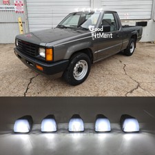 For Mitsubishi Mighty Max 89-95 Led Solar Powered Cab Lights Roof Lights Whitex5