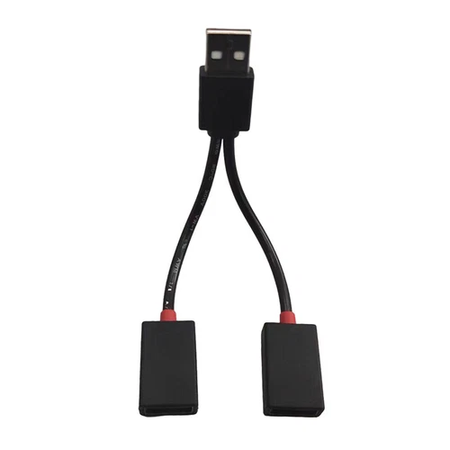 1 In 2 Out USB HUB USB Splitter Cable Adapter Cord Charging Cable Smart Phon _&g
