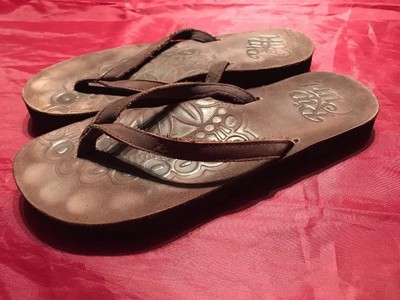 WOMENS RIP CURL SANDALS/FLIP FLOPS BROWN Size 7 SC8 | eBay