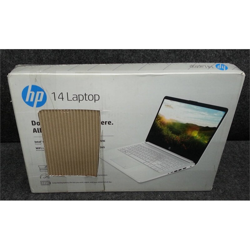 HP 14dq0002dx Laptop 14" 64GB eMMC N4020 1.1GHz 4GB Windows 10 Home In