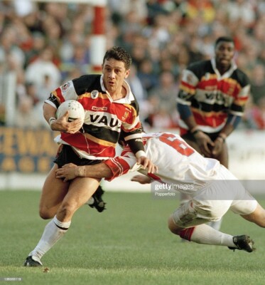 Maillot Rugby Bradford 1994 jersey Vaux Home Original Vintage Ellgren