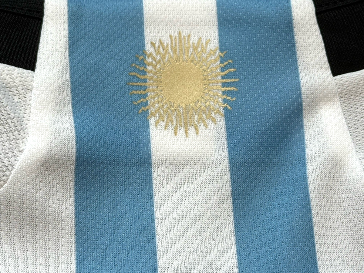 2022 Argentina Home Jersey #20 Mac Allister Medium adidas World