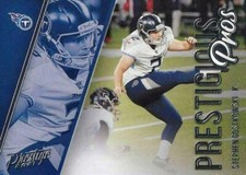 2021 Panini Prestige - Prestigious Pros - Stephen Gostkowski #PP-SG