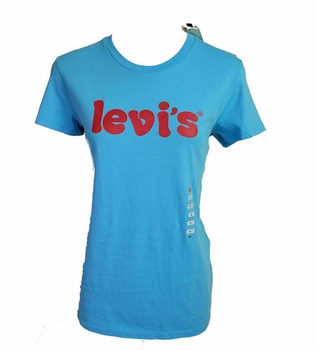 NWT Blue Levi's women's cap sleeve stretch T-Shirt Top Size S