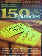CLASSIC SERIALS MEGAPACK ~ 150 Episodes ~ DVD ~ BRAND NEW SEALED!!