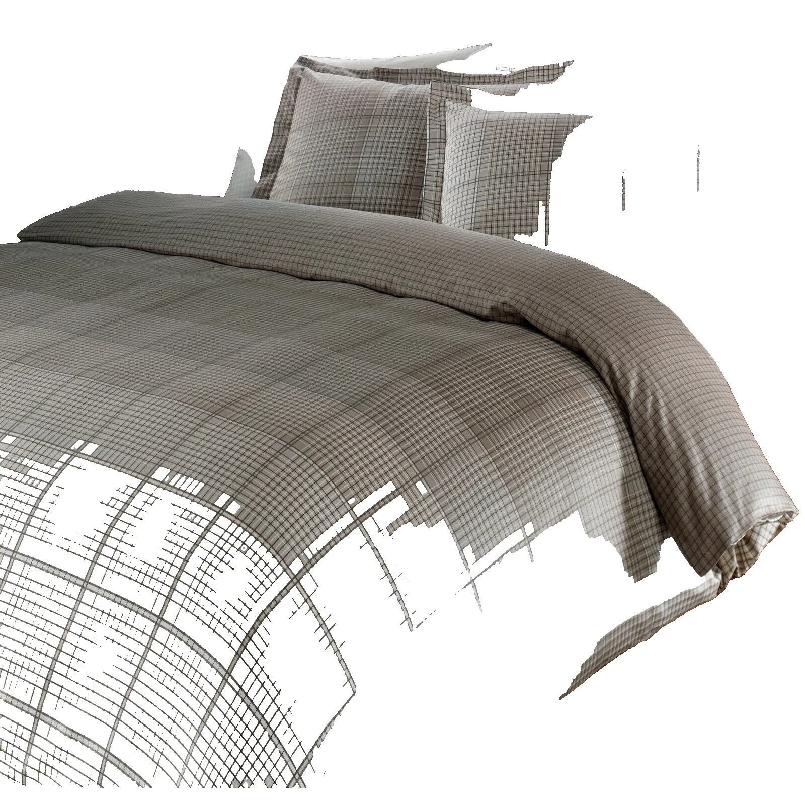 Twill King geométrico Fundas de edredón y Juegos de Cama