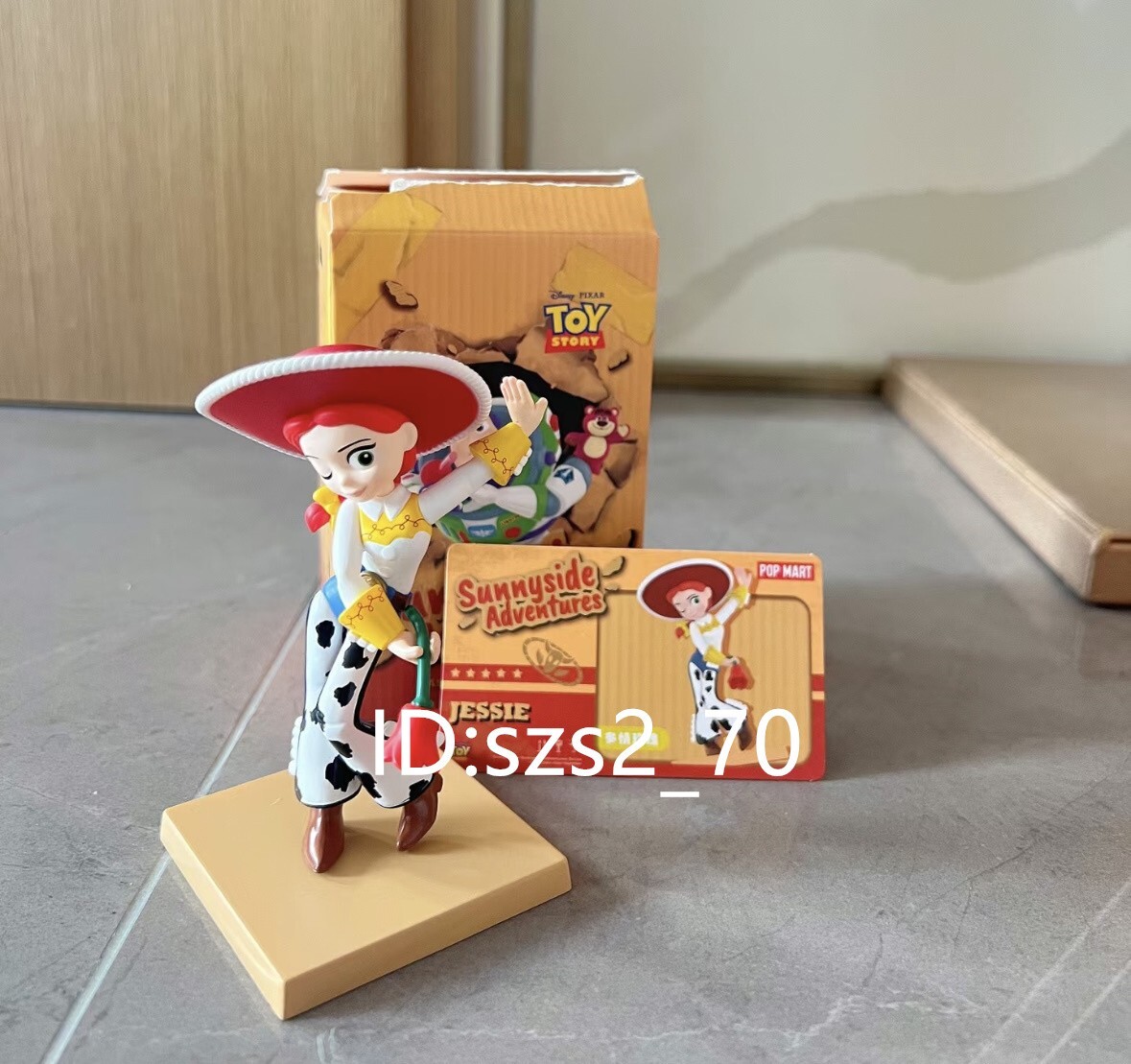 ポップマート　Popmart Toy Story トイストーリー Jessie Jessie - POP MART Toy Story Sunnyside Adventures Mini Figure