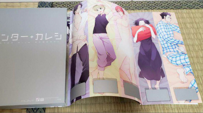 HUNTER X HUNTER Anthology 2 Books Comic Set Hunter + Kareshi / Kiss Anime  Japan