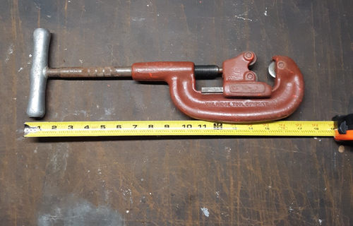 Ridgid Pipe Cutter No. 2A, 1/8"-2" Pipe Cutter Heavy Duty No. 1 - 2 Made in USA - Picture 7 of 7