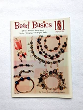 Bead Basics 101 Projects book - Beads Beading Stringing Wire-work Jewelry Crafts