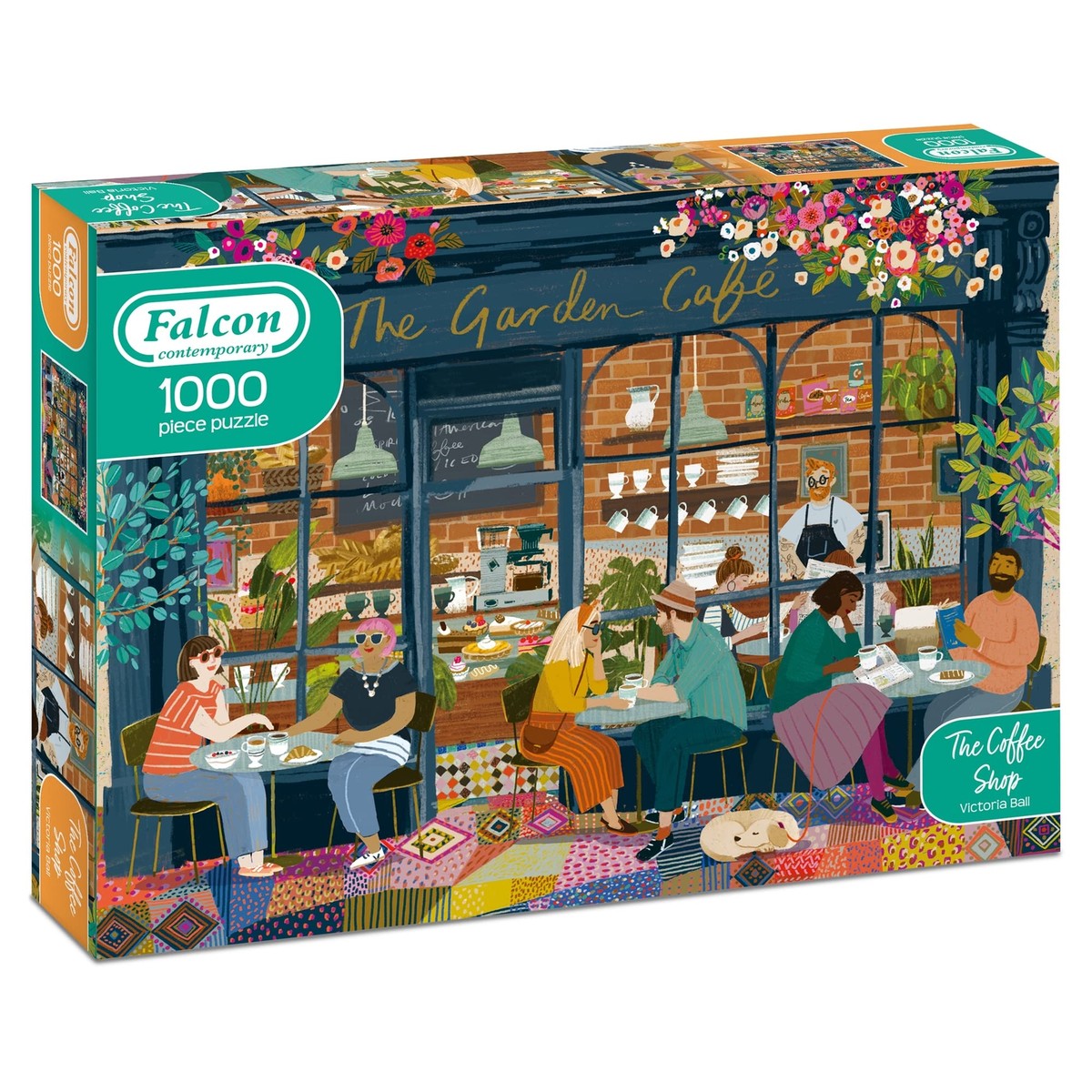 Jumbo Puzzle „Festive Feast“ 500 Teile – Weihnachtsmotiv, 49x35 Cm, Recycelter Karton