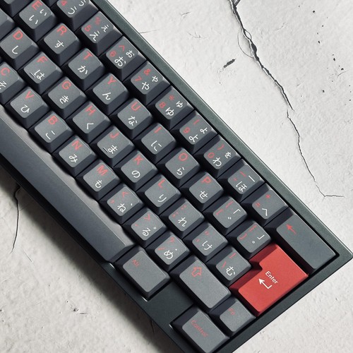 JTK Shuten - dōji Keycap Set Copy Cherry Profile Dye Subs PBT Key Caps - Picture 2 of 11