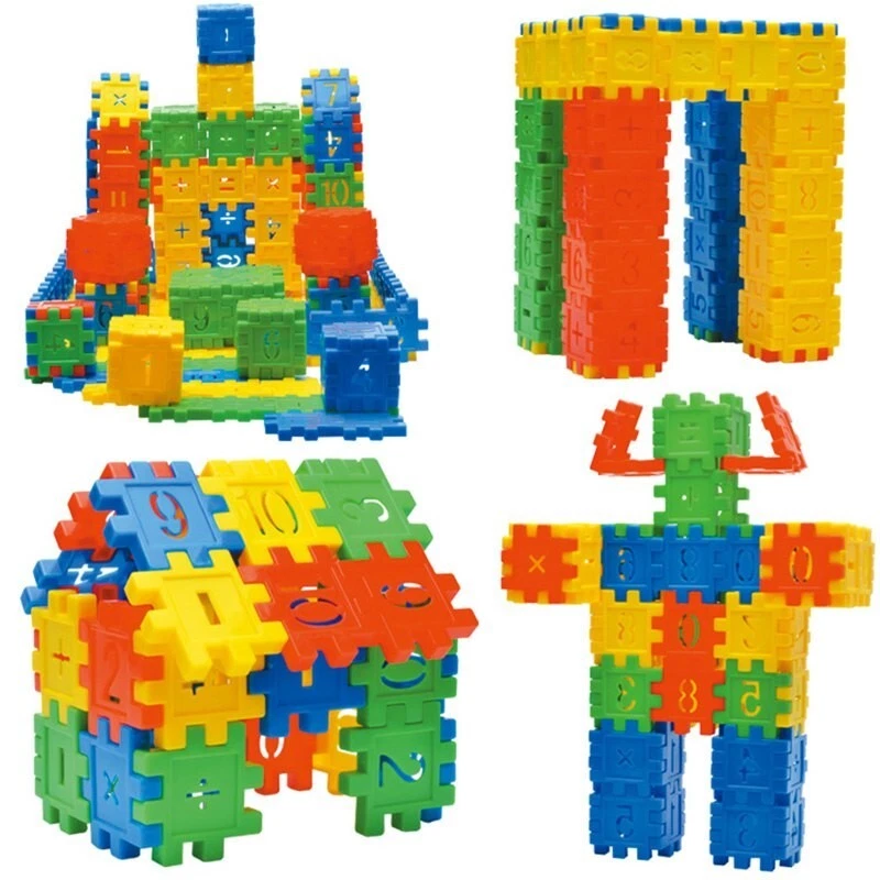 110pcs Set DIY Lepin Building Blocks Baby Boys And Girls 3D Blocks Funny Educate - Image 3 of 4