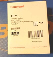 Honeywell TR71 Zio Wall Module Thermostat, LCD - Sylk Enabled - Brand New