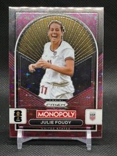 2026 Panini Prizm Monopoly FIFA World Cup #93 Julie Foudy Pink Prizm
