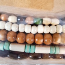 Multicolor Women's Bohemian 5-Piece Bracelet Set NEW