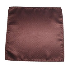 Brown Pocket Square Silk Formal Accessory Suit Wedding Prom Gift Fashion