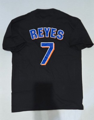 Vintage MLB New York Mets #7 Jose Reyes Black Shirt Youth XL NEW