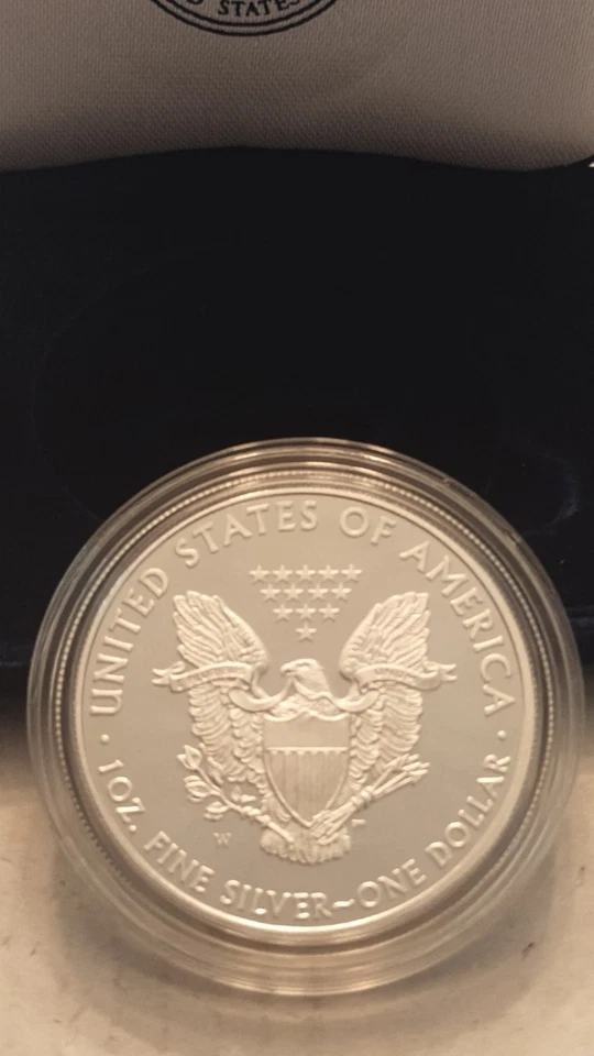 2011-W Proof,American Silver Eagle,  OGP/COA. - Image 2 of 3