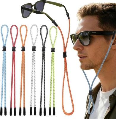 Sport Brillenband Nylon Reflektierend Verstellbar Unisex Outdoor Korrektionsb...