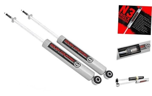 Set of 4 Rough Country N3 Shocks fits 01-10 2500HD 3500HD 4WD with 4.5-5
