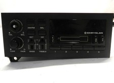 Vintage Chrysler Amfm Cassette Radio Missing Volume Knob Used Wear Vintage Chrysler Amfm Cassette Radio Missing Volume Knob Used Wear
