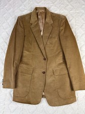 Corduroy Blazer Sports Coat Men s 42L Joe Namath