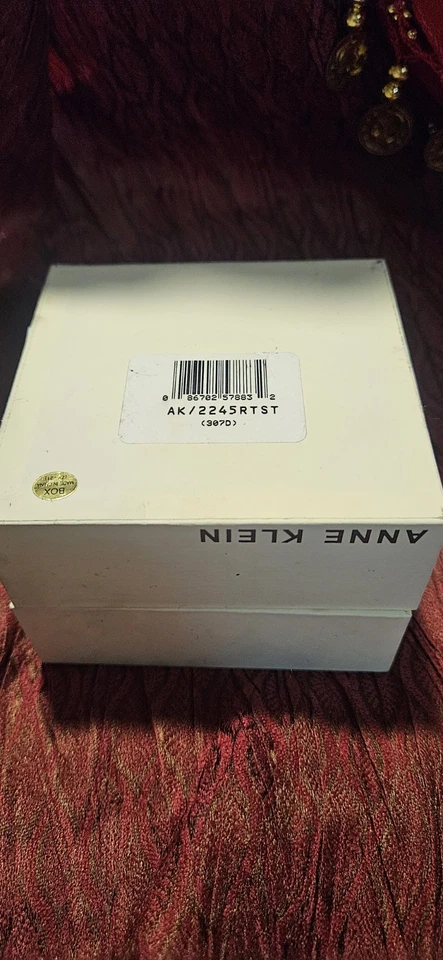 Anne Klein Watch Women 25mm Silver Rose Gold Tone Bracelet Set  - Image 3 of 4