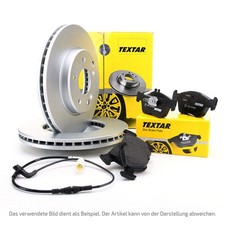 TEXTAR Bremsscheiben Ø 300mm + Beläge Sensor für MERCEDES VIANO VITO W639 vorne