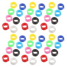 100Pcs Bird Opening Foot Rings Pigeons Parrots Identification Leg Bands