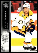 2021-22 Upper Deck #354 Rocco Grimaldi Nashville Predators Hockey Card