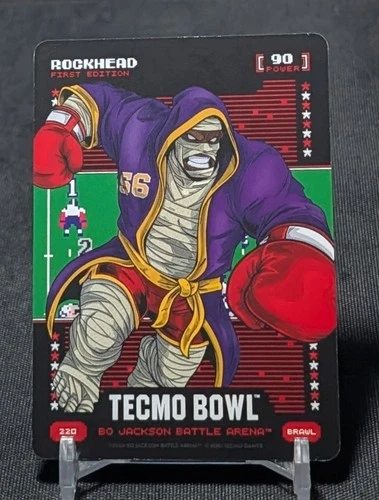 Chris Doleman ROCKHEAD Brawl 2026 Bo Jackson Battle Arena TECMO BOWL 220 Vikings