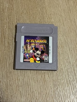 Mickey Mouse Magic Wands! Nintendo Game Boy Color GBC TESTED