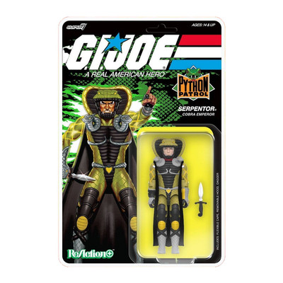 G.I. Joe Super7 +Exclusive - Serpentor (Python Patrol) GI  