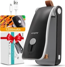 Portable Mini Electric Heat Sealer Sealing Machine Household Plastic Bag Cutter